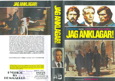 A 6 JAG ANKLAGAR (VHS)